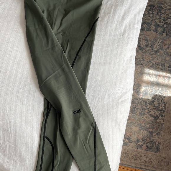 Bandier & Solid & Striped Set (olive color) - Picture 3 of 12